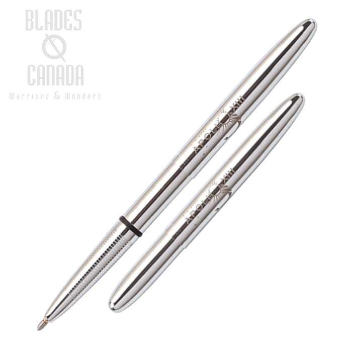 Fisher Space Pen Apollo 13 Bullet Pen, 50th Anniversary Chrome, FP400-13-50